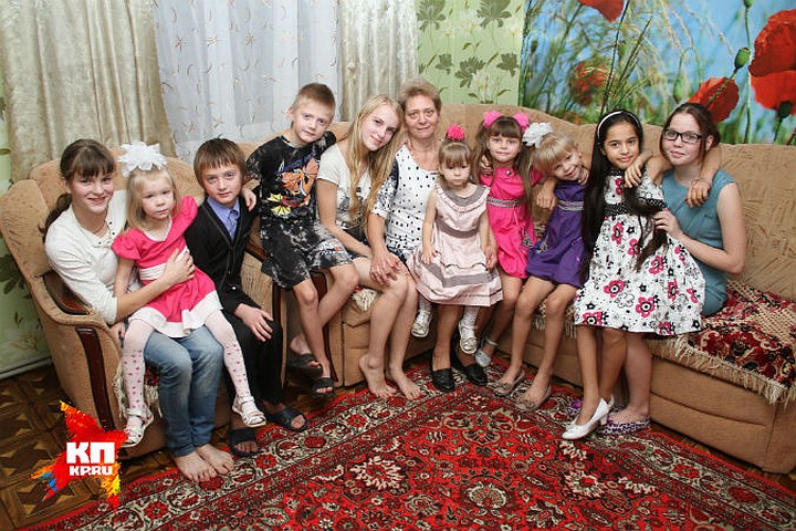 История многодетной мамы из Нижнего Новгорода. Женщина растит 21 ребёнка!