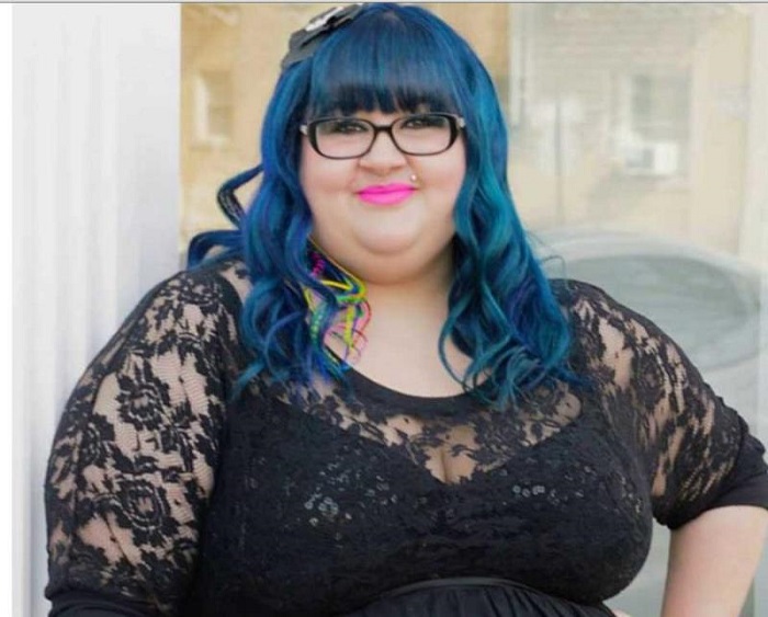 Молодая девушка весила 165 кг, но смогла закрыть рот и похудеть