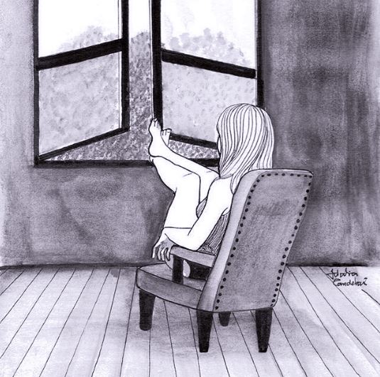 20 рисунков о том, что делают женщины в одиночестве
