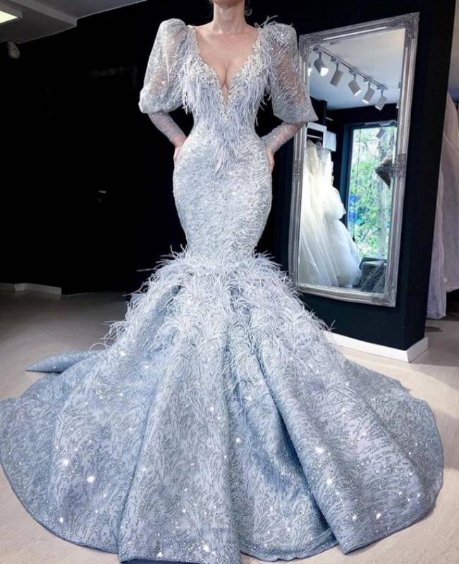 Потрясающие платья русалки, которые заставят вас влюбиться в эту модель