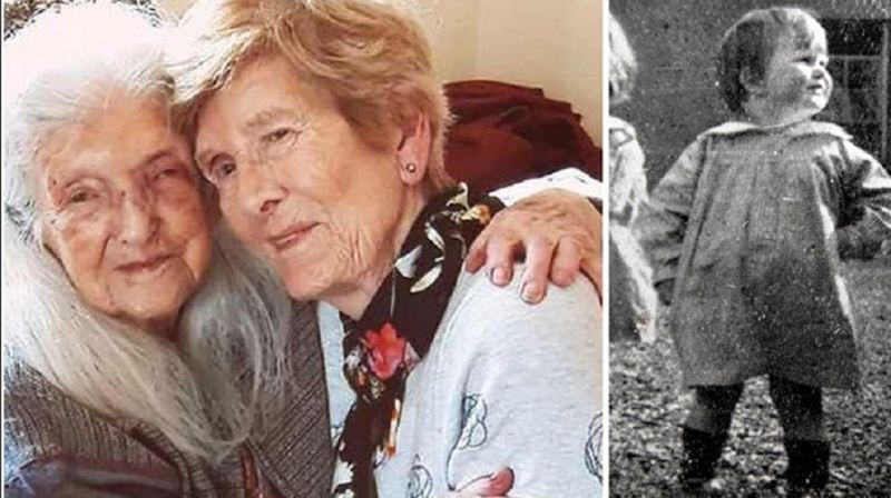 Женщина отметила свой 104 день рождения встречей с дочерью, которую бросила 82 года назад