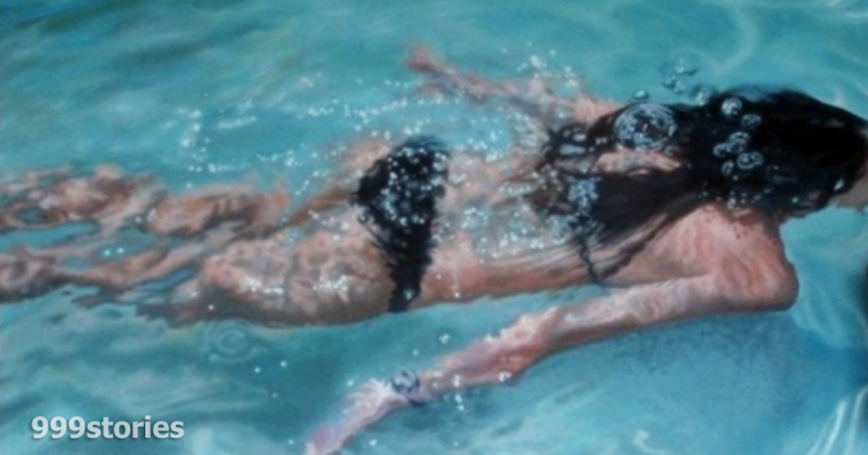 Тебе кажется, что на фото женщина, плывущая под водой? Ты ошибаешься!