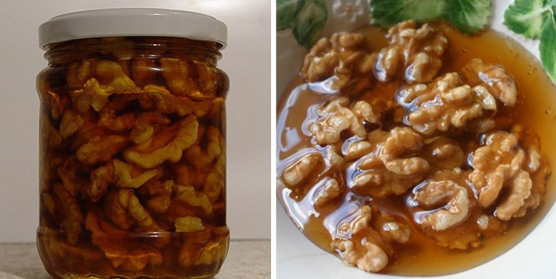 Вот что будет с вашим телом, если вы начнете есть мед с грецкими орехами