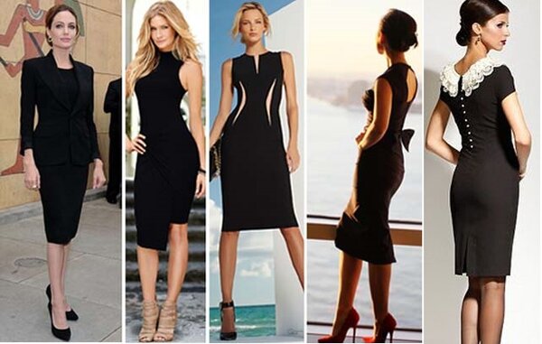 Черное платье — всегда в тренде